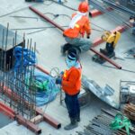広角建設現場（経営業務管理責任者要件イメージ）
